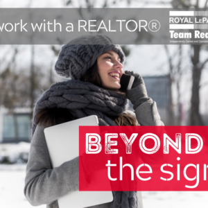 work with a realtor royal lepage